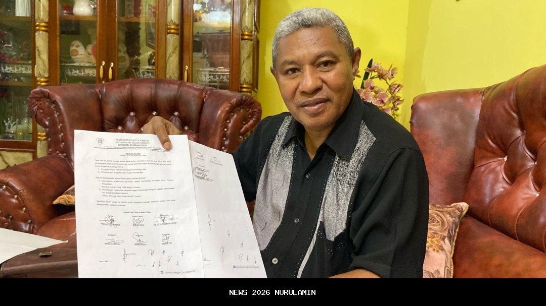 Ketua Saniri Negeri Rumah Tiga Buka Suara Soal Pasang Sasi di Gedung Supermarket Dian Pertiwi Ambon