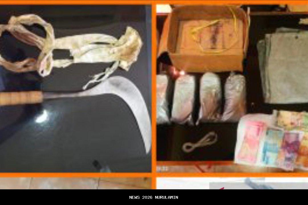 Tangkap Petani Pembawa Bahan Peledak Ilegal di Sumenep