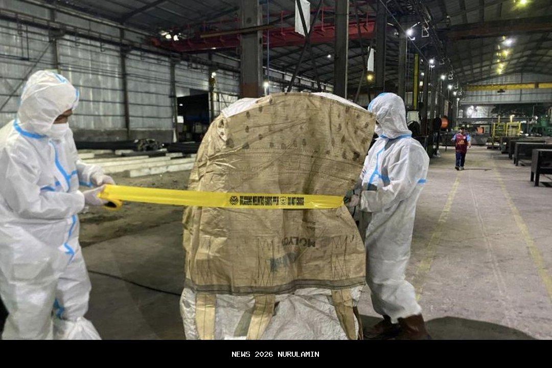 Dekontaminasi Cesium 137 di Cikande Diselesaikan Dua Pekan