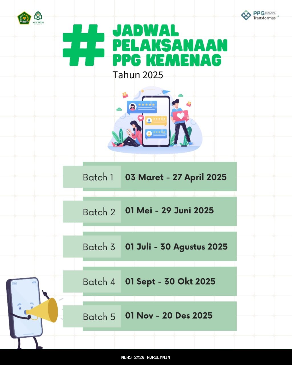 PPG 2025: Jadwal, Kriteria Kelulusan, dan Cara Cek Hasil Online
