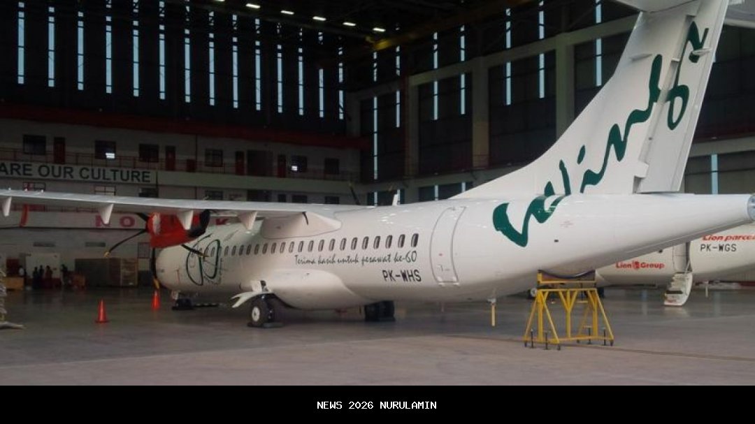 Efek Strategi Ekonomi Ahmad Luthfi, Wings Air Tambah 3 Rute Baru: Semarang-Bandung dan Solo-Surabaya