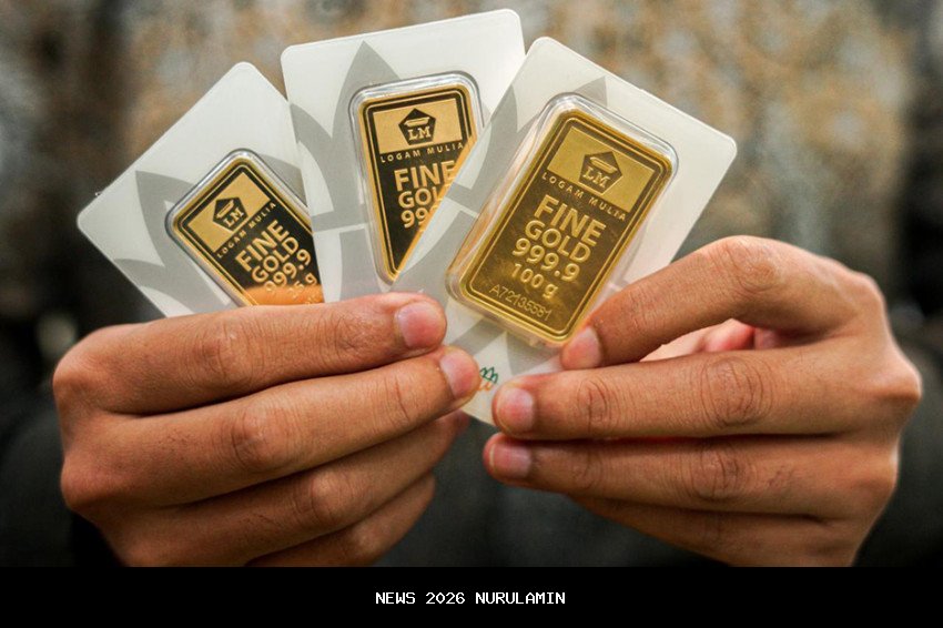 Harga emas naik Rp7 ribu hari ini, cek rinciannya di sini!