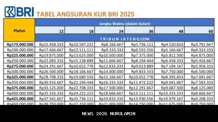 Berita Baik! KUR BRI 2025 Dibuka, Cek Persyaratan dan Kriteria Usaha Segera!