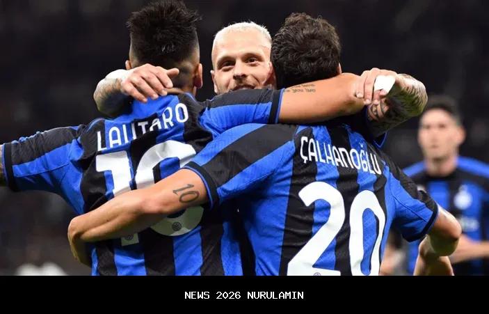 Prediksi Skor Napoli vs Inter Milan, Head to Head dan Susunan Pemain!