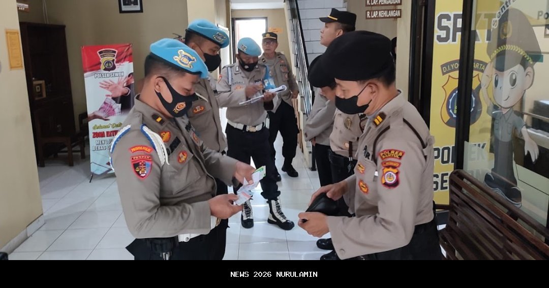 Kapolsek Gabuswetan Laksanakan Gaktibplin untuk Tingkatkan Disiplin Personil