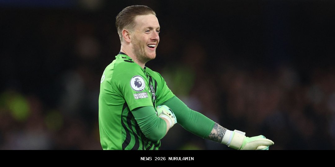 Resmi! Jordan Pickford Perpanjang Kontrak di Everton, Janji Bawa Klub Kembali ke Eropa!