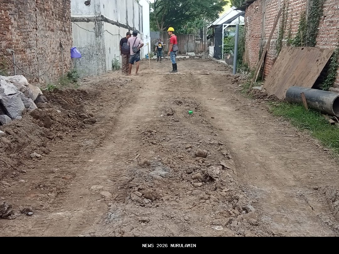 DPUPR Madiun Percepat Progres Pekerjaan Saat Hujan, Bobby: Evaluasi Mingguan