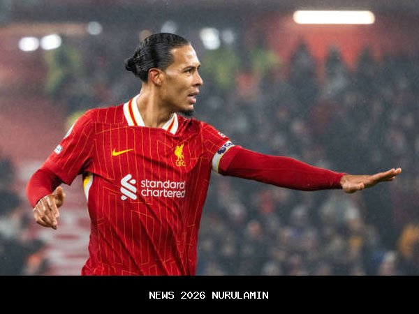 Liverpool Kembali Tersandung di Anfield: Van Dijk Akui Kesalahan dan Kehilangan Kontrol