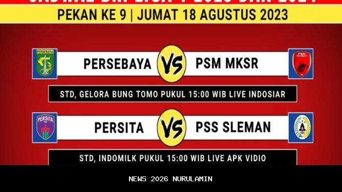 PSM Makassar vs Arema FC: Pertandingan Sengit Pekan ke-9 BRI Super League 2025/2026 di Gelora B.J. Habibie