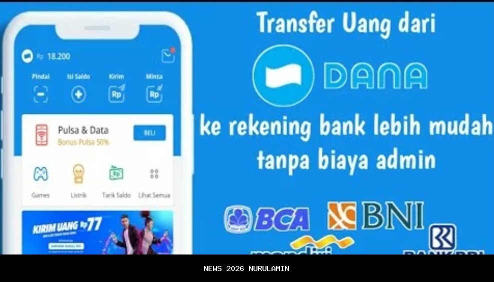 Cara Cepat dan Aman Isi Ulang Saldo DANA via Bank, Minimarket, dan Mobile Banking