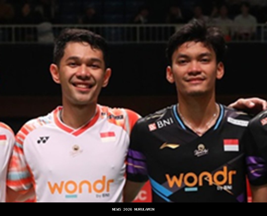 Hasil Semifinal Badminton French Open 2025: Fajar/Fikri Melaju Mulus