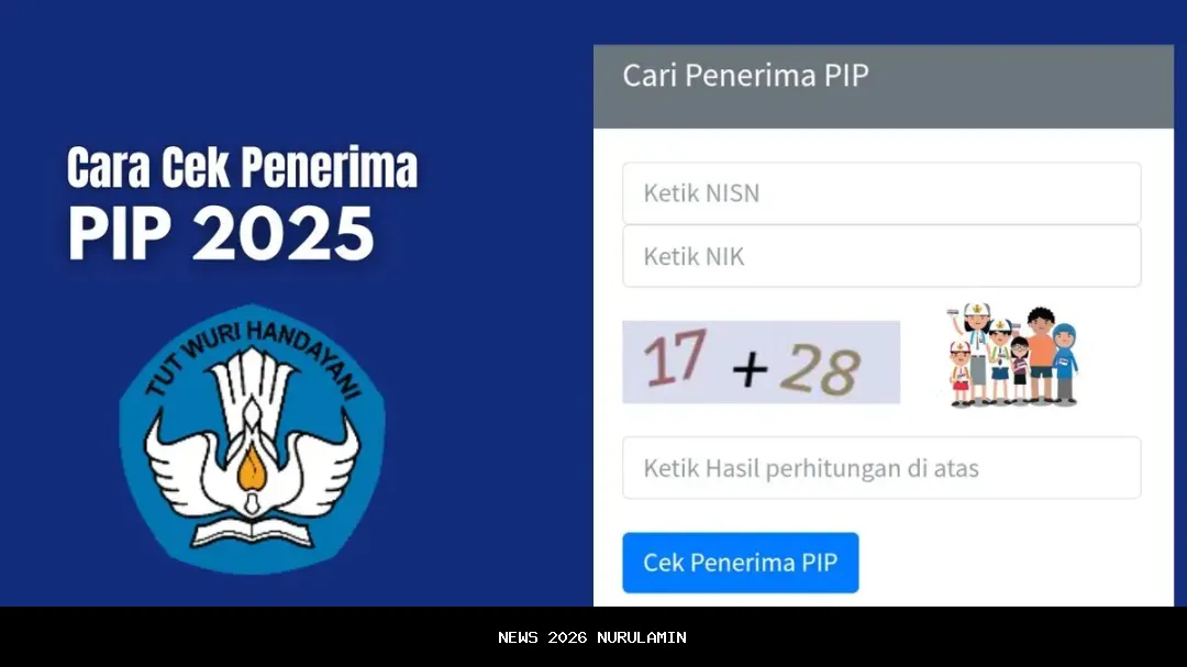 Cara Cek PIP Cair atau Belum 2025, Masukkan NIK dan NISN!