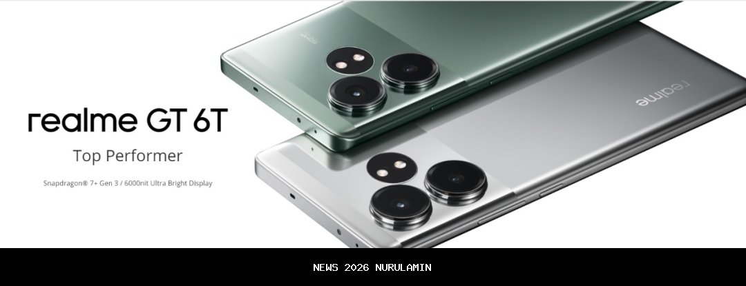 Lihat Fitur dan Desain Realme GT 8, Ponsel Kekinian untuk Gen Z