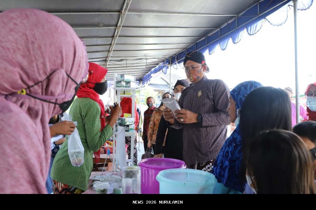 Wabup Sleman Buka Pasar Kowen 2, Tingkatkan Ekonomi Rakyat