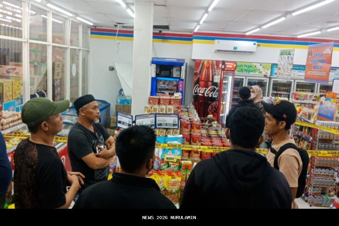 Pembobolan Minimarket Terjadi Lagi di Blitar, Pelaku Bawa Kabur Rokok