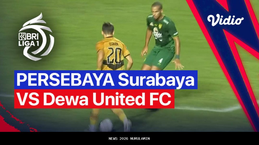 Jadwal Laga Seru Persebaya vs Dewa United Liga 2025 Live TV