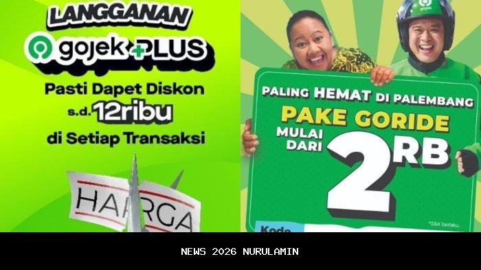 14 Kode Promo Gojek 12 November 2025: Diskon GoCar Rp30 Ribu dan GoRide Rp1 Ribu
