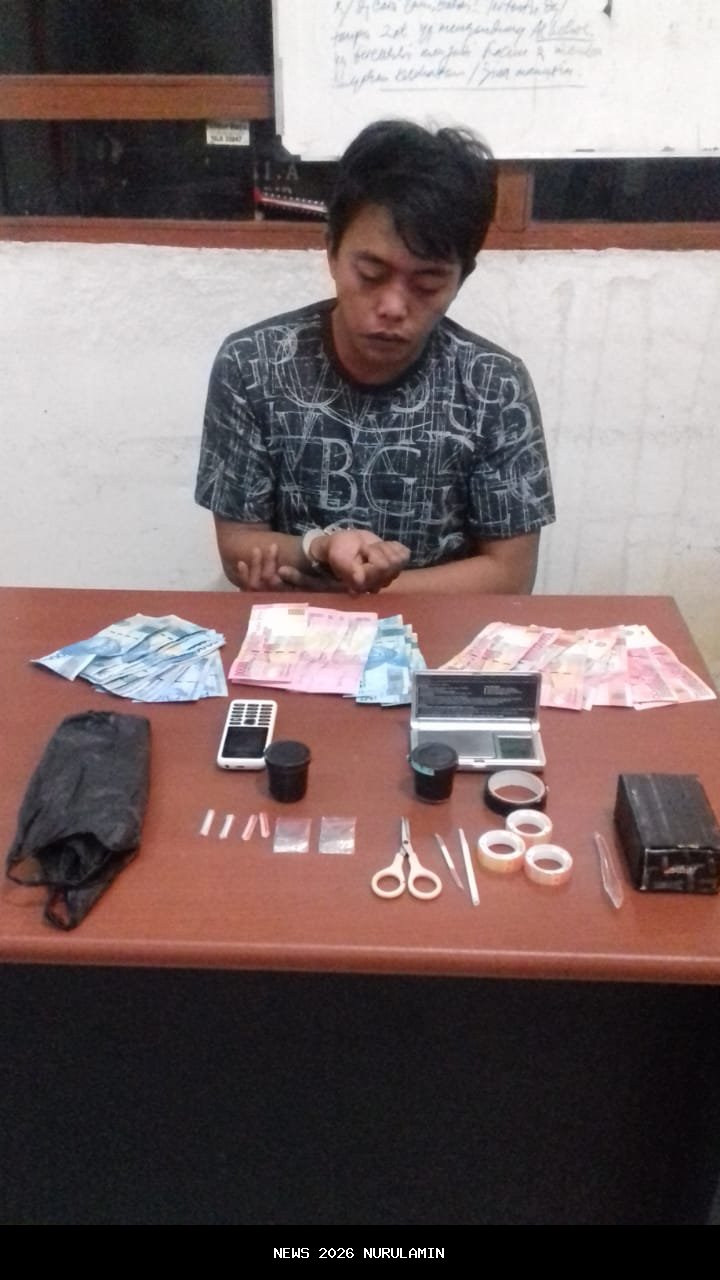 Satresnarkoba Polres Kotim Tangkap Pengedar Sabu di Baamang, Amankan 15,40 Gram di Kotak Rokok