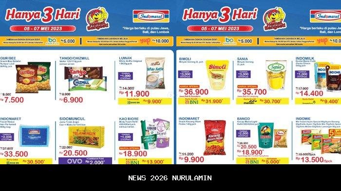 Hari Ini, Promo Indomaret Minyak Goreng Spesial! Diskon Besar Sunco, Bimoli, Filma, dan Sania