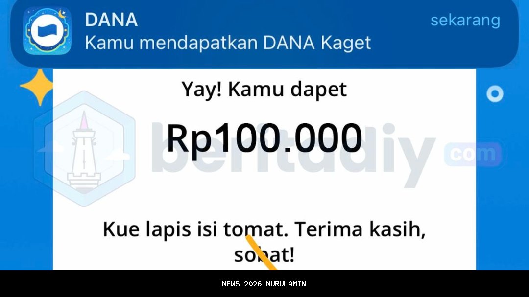Klaim Dana Gratis Rp100 Ribu Hari Ini, Jumat 24 Oktober 2025, Cuan Gratis Tersedia Di Sini
