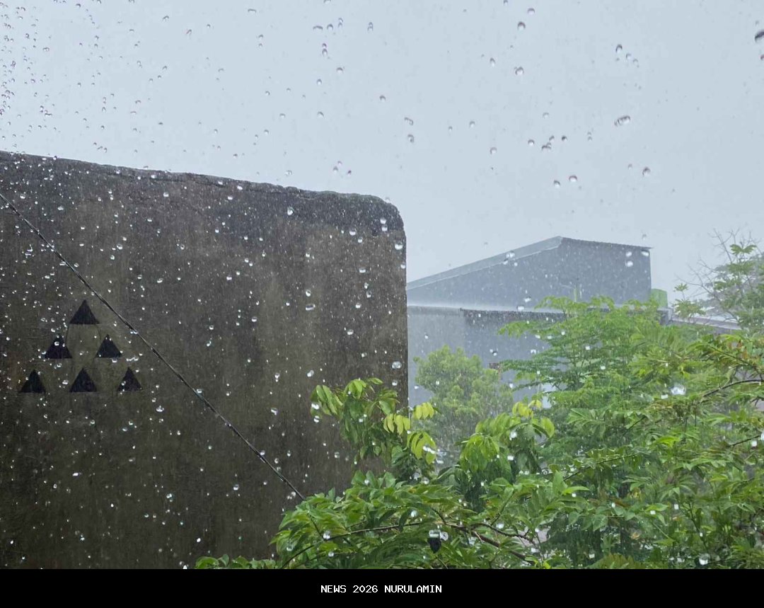 Prakiraan Cuaca Bandung 26 Oktober 2025: Berawan Pagi, Hujan Sore