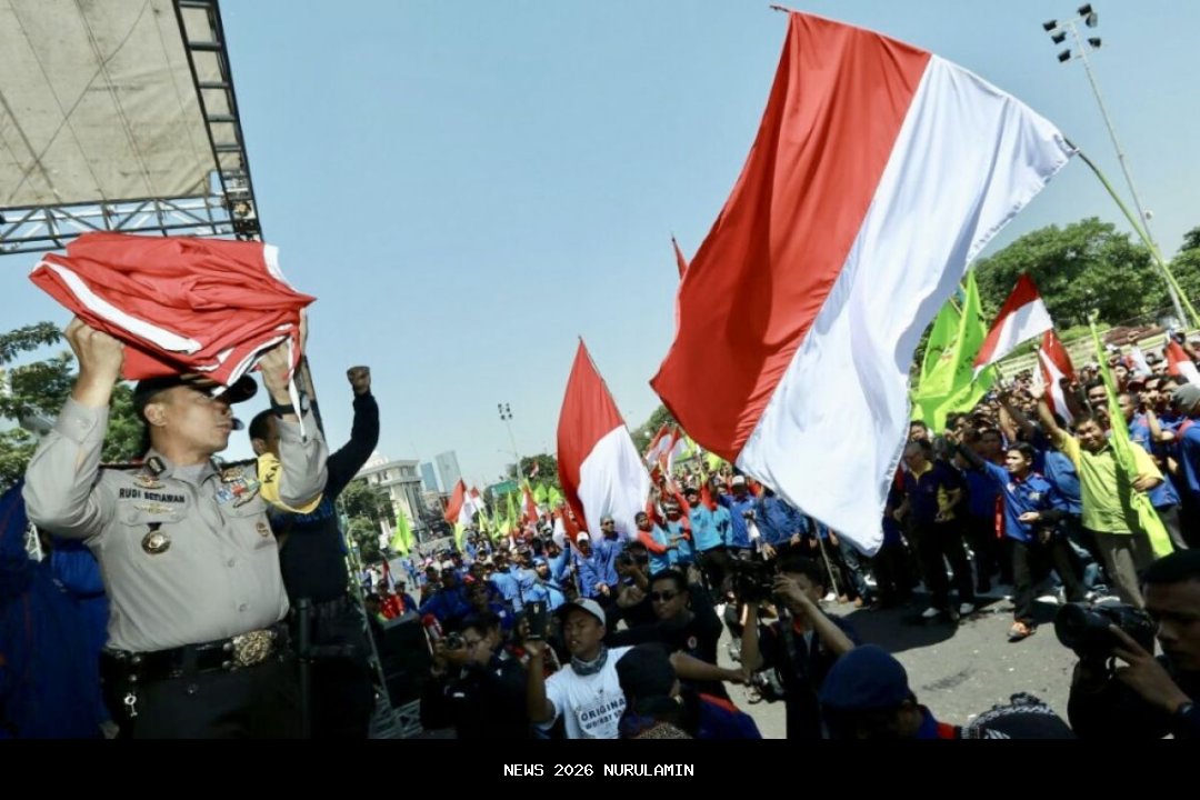 Kapolrestabes Surabaya Dukung Perlindungan Hak Buruh