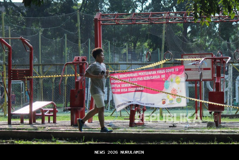 Pemkot Bandung Lepas Segel Pusat Kebugaran di Jalan Merdeka