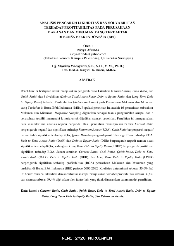 Efek Purbaya Mulai Dirasakan, Likuiditas Mengalir dan Ekonomi Memanas