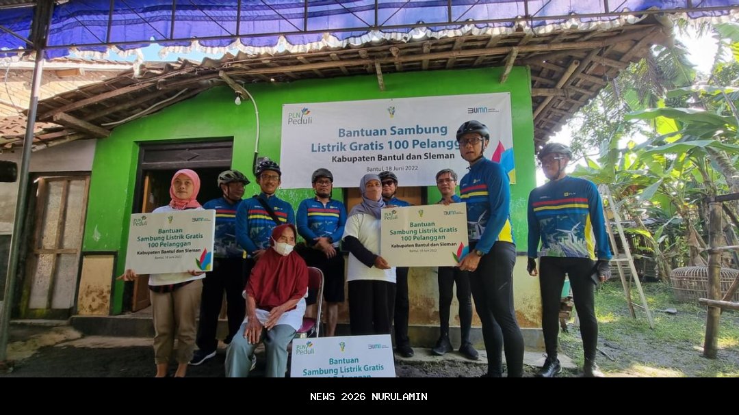 ESDM dan PLN Berikan Listrik Gratis untuk 100 Keluarga Prasejahtera di Fakfak