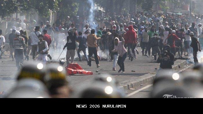 19 Anak Terlibat Kerusuhan Demo di Kediri, Total 51 Tersangka