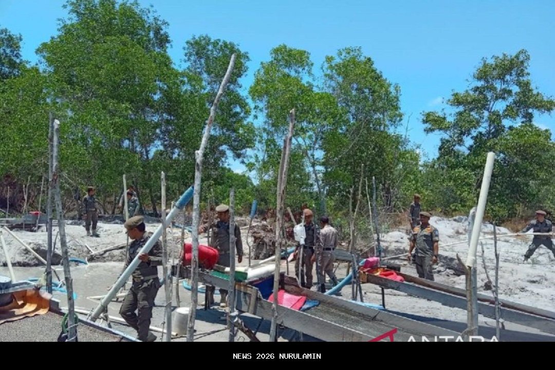 1.000 Tambang Ilegal di Babel, 80 Persen Timah Diselundupkan