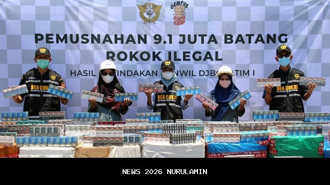 Waspada! Beli Rokok Ilegal Bisa Dipenjara 5 Tahun, Ini Penjelasan Bea Cukai Jawa Barat