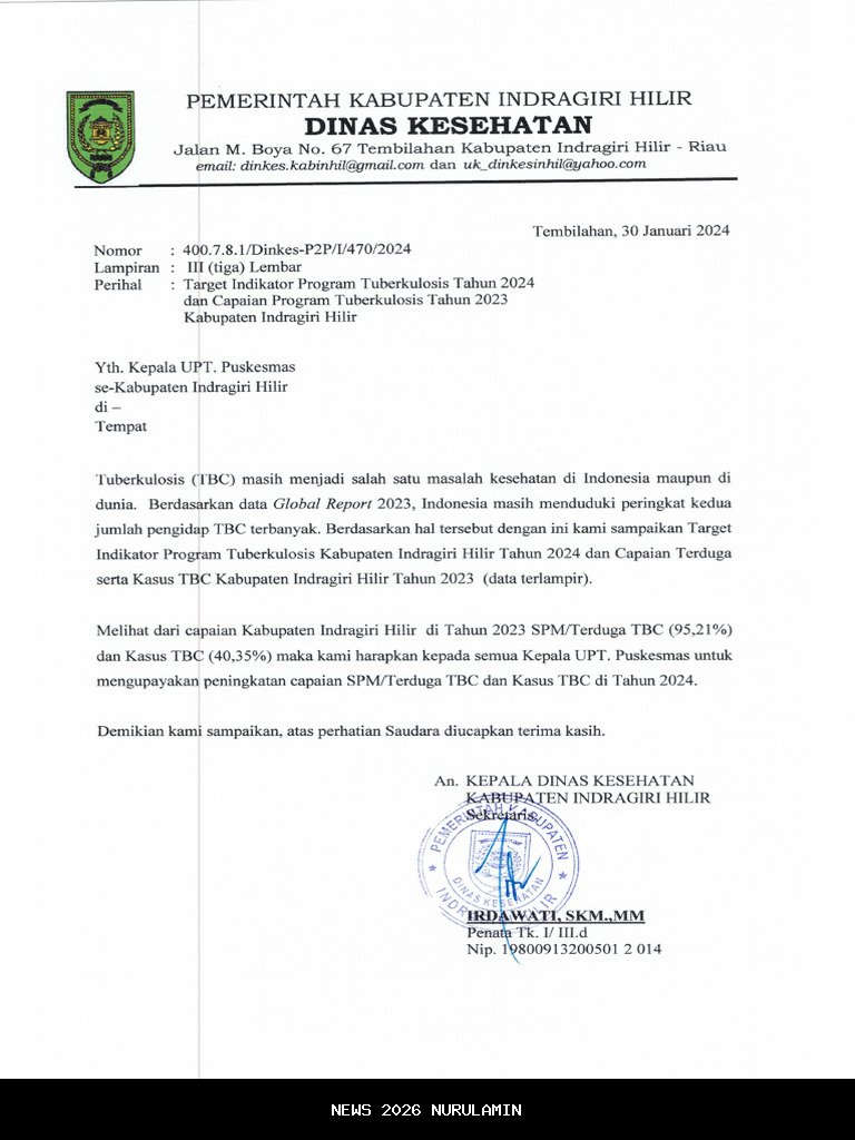 Dinas Kesehatan Manggarai Barat Umumkan Capaian dan Strategi Lawan Tuberkulosis