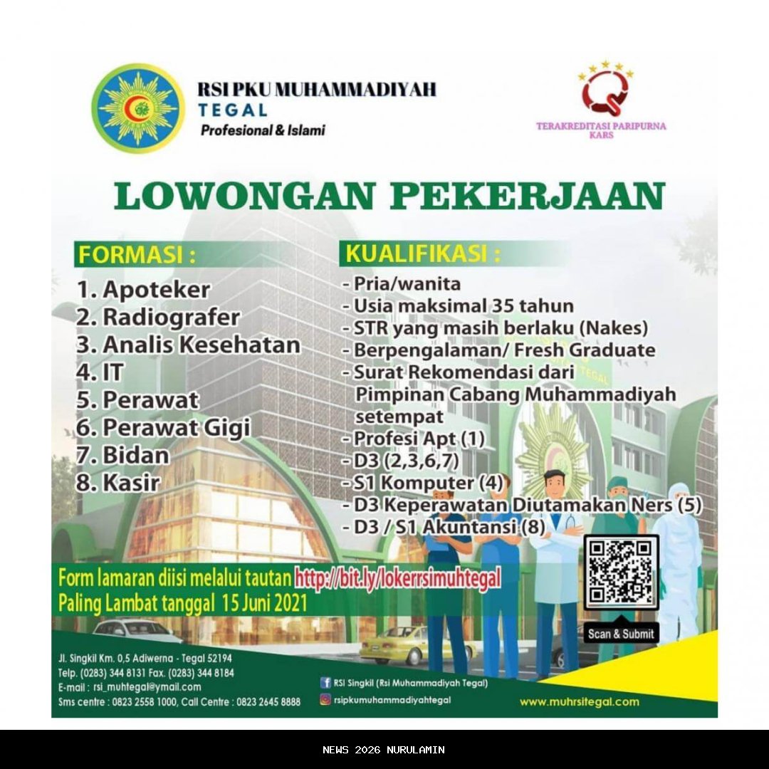 RSI PKU Muhammadiyah Tegal Tingkatkan Kerja Sama dengan Media Melalui Gathering