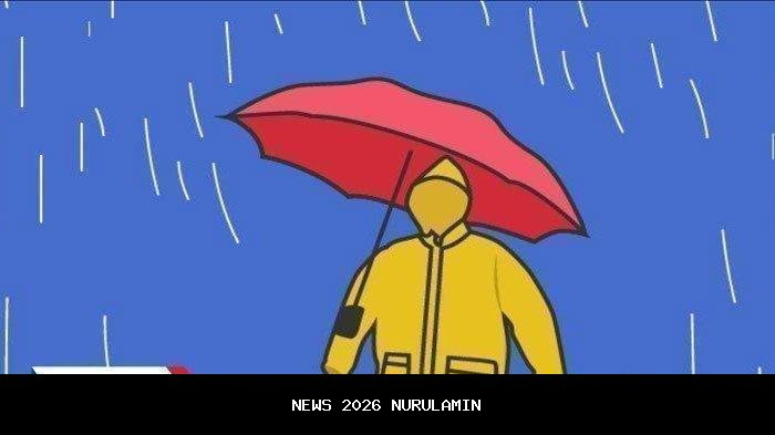 Prakiraan Cuaca Sumsel 17 Desember 2025: Hujan Ringan di OKUT, OKI, Banyuasin Pagi Hari