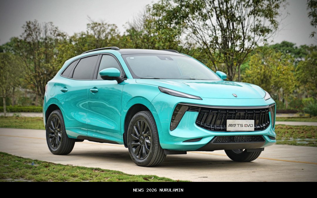 Dongfeng En 007 Jadi Mobil Listrik Pertama dengan Empat Motor Roda, Teknologi Pemecah Rekor