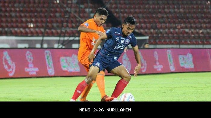 Hasil Babak Pertama Arema FC Vs Borneo FC: Singo Edan Kehilangan Fokus, Pemain Sering Lakukan Kesalahan