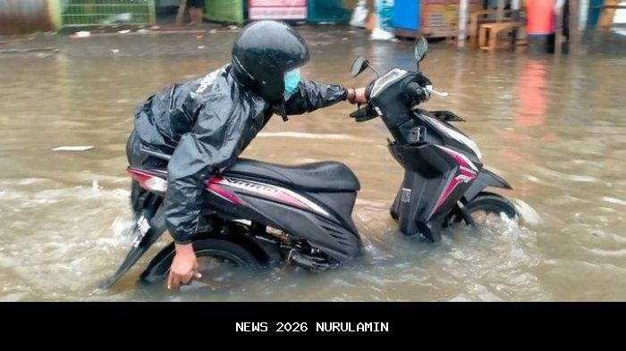 Penyebab Mogok dan Batas Aman Saat Skutik Terobos Banjir: Matic Bukan Perahu