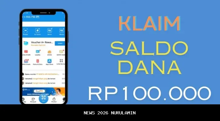 Cara Klaim Saldo Gratis DANA Tanpa Upgrade Akun, Langsung ke Dompet Digital