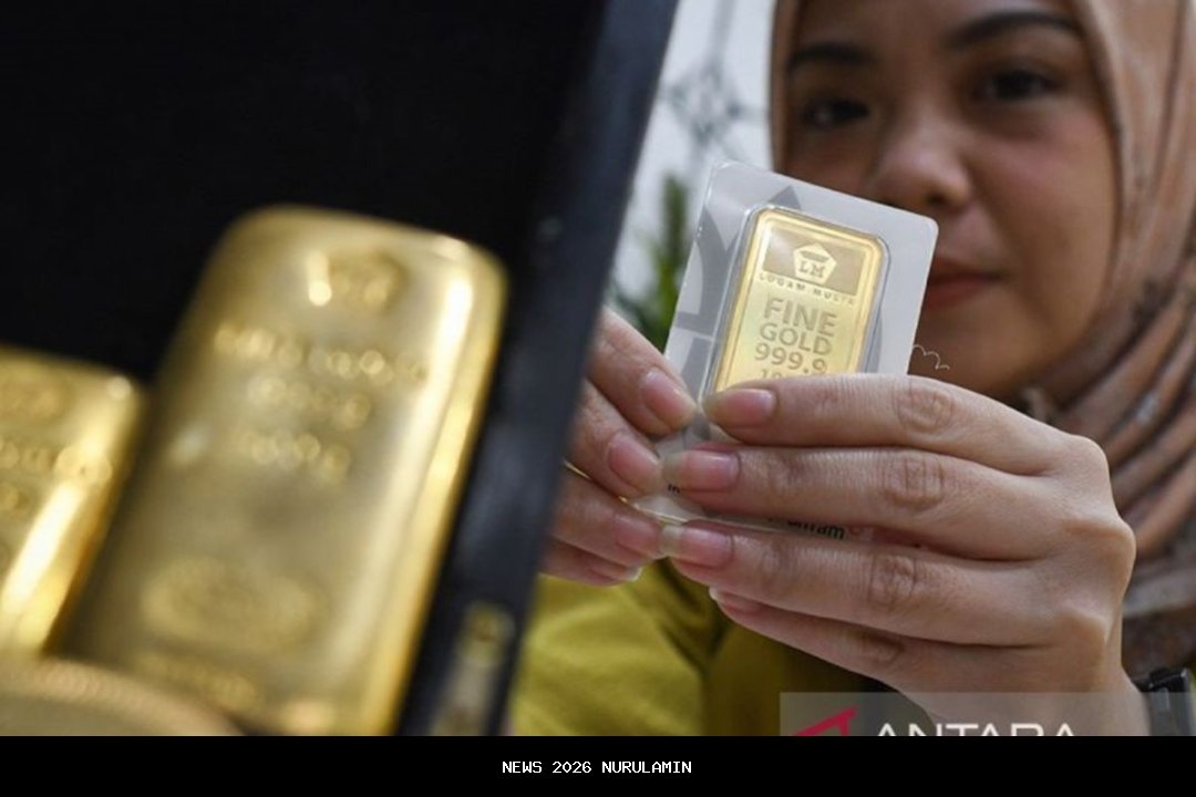 Emas Batangan Antam Meroket Rp72.000 Per Gram, Harga di Bekasi Pecahkan Rekor