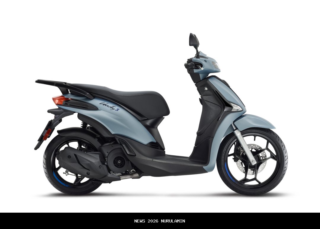 Skutik Termurah! Piaggio Liberty S 125 Resmi Dirilis: Harga Tetap Mewah