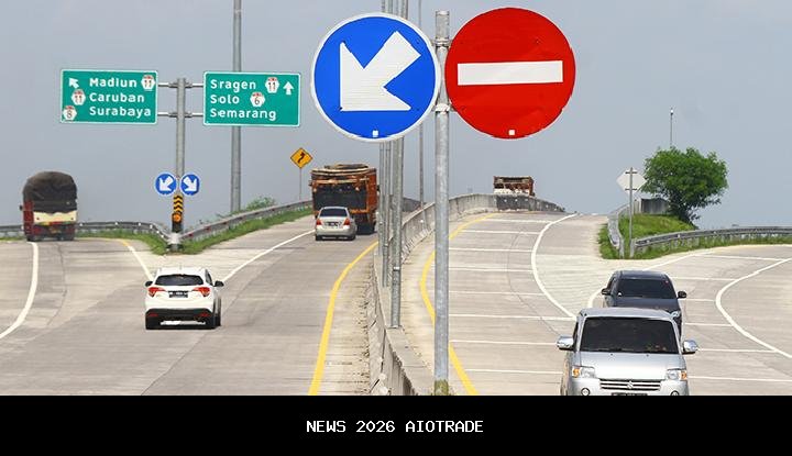 Libur Natal, 687 Ribu Kendaraan Lintasi Tol Solo-Ngawi