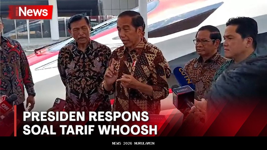 Soal Proyek Whoosh, Pengamat Desak Jokowi Bertanggung Jawab