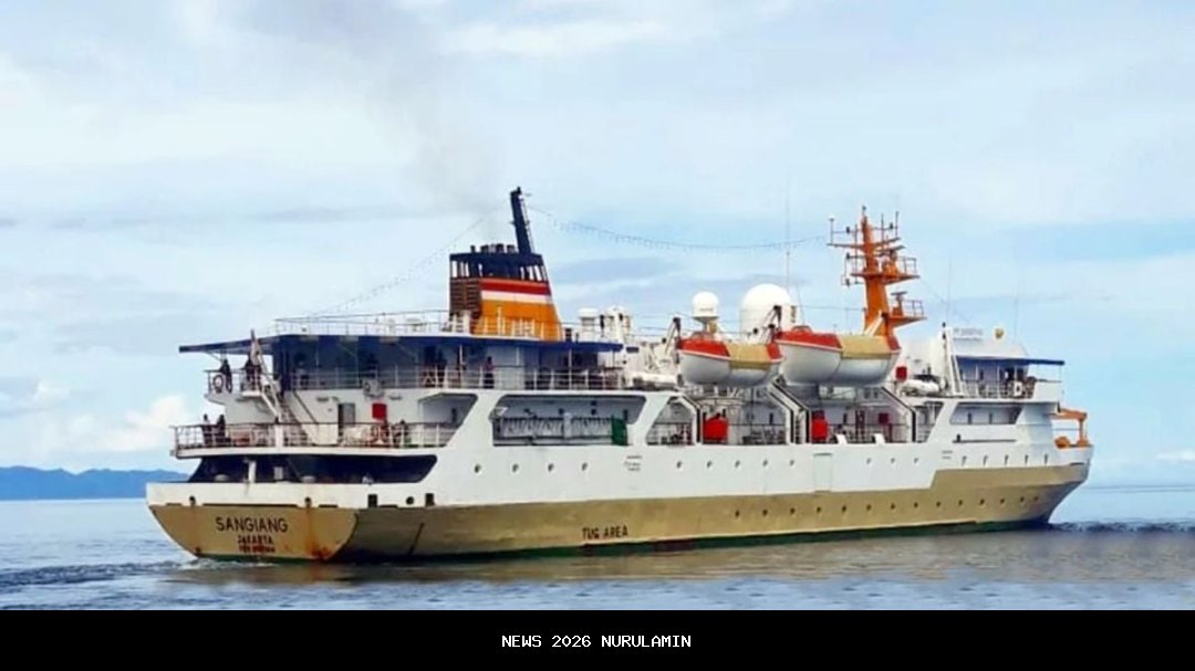 Jadwal KM Sangiang 25 Okt - 25 Nov 2025: Rute Terdekat ke Namlea, Sanana, Babang, Ternate