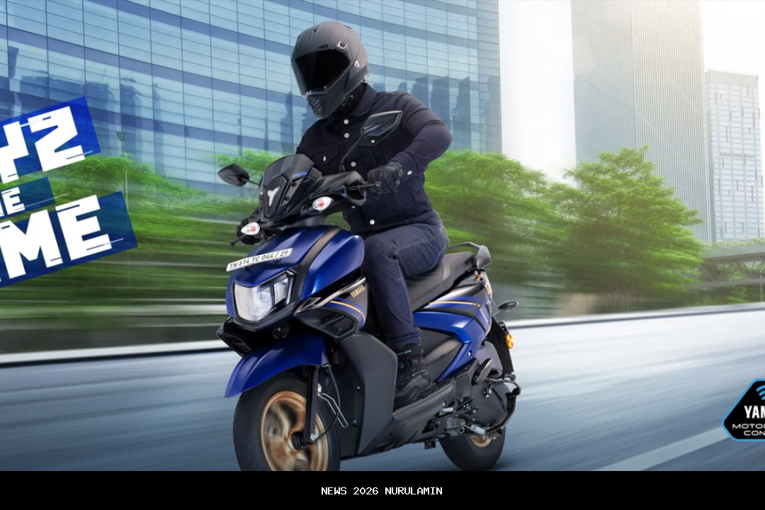 Yamaha Lexi 2026: Desain Sporty dan Teknologi Hybrid, Saingi Honda Vario 125
