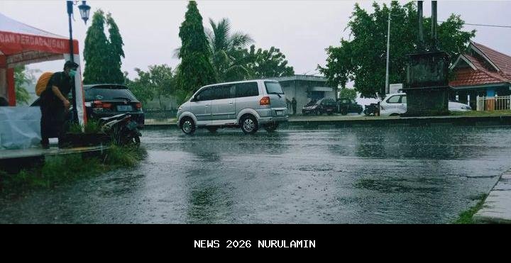 Prakiraan Cuaca Maluku Utara Hari Ini, Tidore Diguyur Hujan Petir