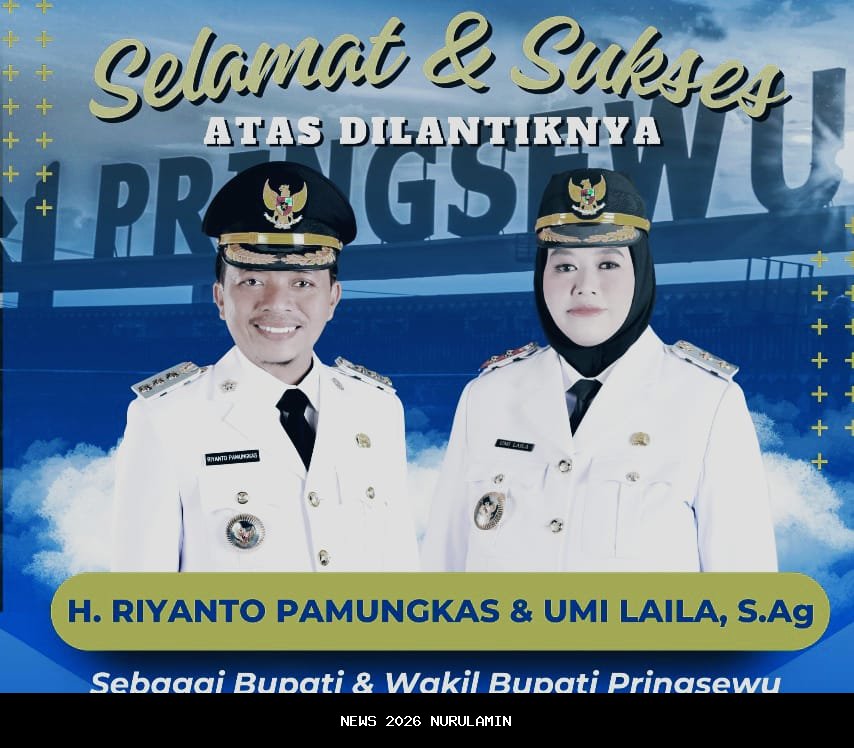 Bupati Pringsewu Lantik 47 Pejabat Baru, Riyanto Pamungkas: "Jabatan adalah Amanah, Bukan Penghargaan"