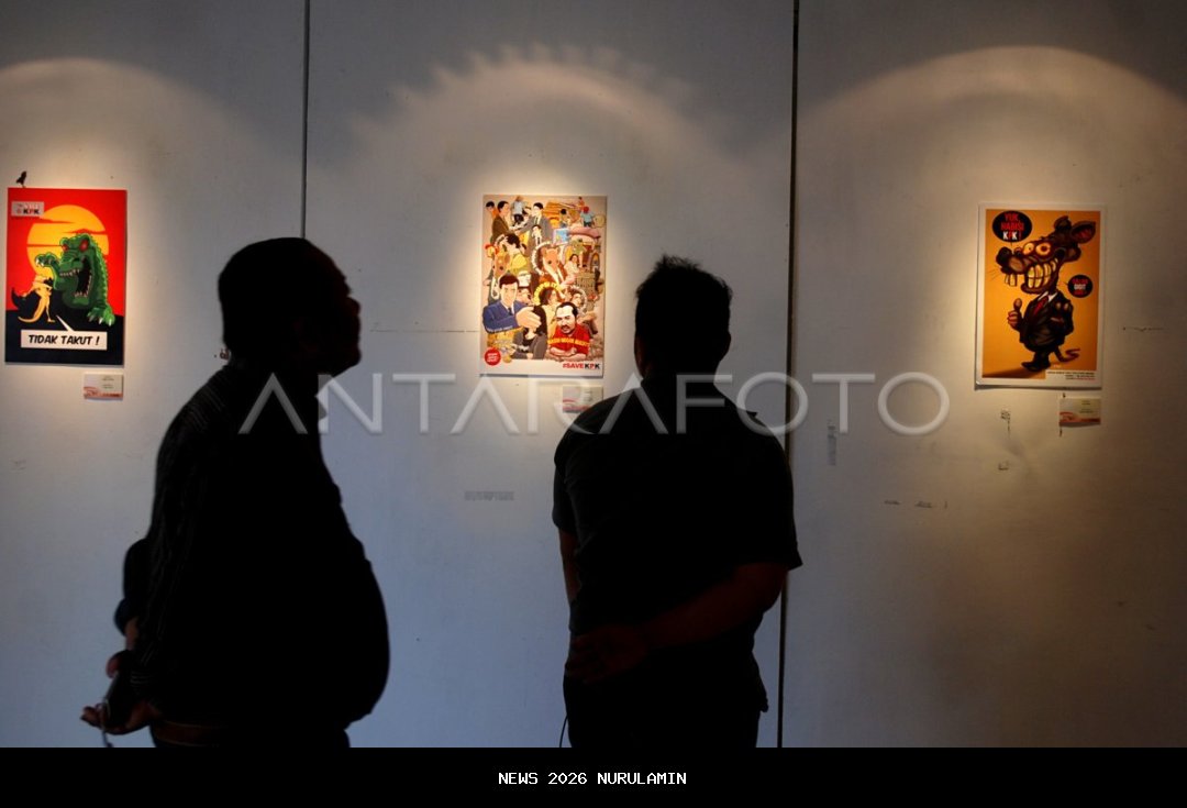 Alex Pracaya sampaikan pesan anti-korupsi dalam pameran tunggal "Ojo Urik"