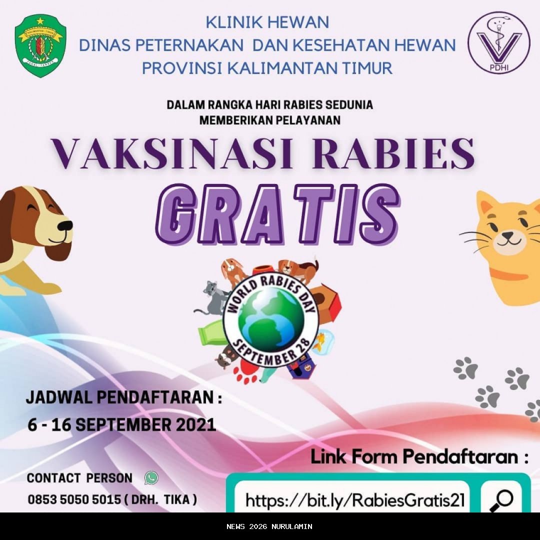Himpunan Alumni IPB Dorong Vaksinasi Rabies Gratis Hari Ke-148 Karantina