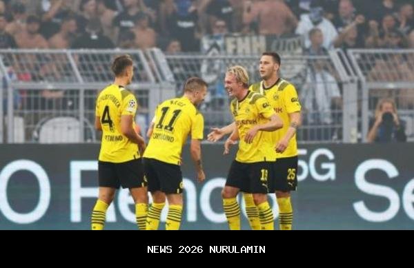 Laga Sengit: Copenhagen vs Borussia Dortmund di Liga Champions